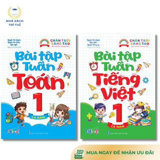 Sách - Bài Tập Tuần Toán Và Tiếng Việt Lớp 1 - Chân Trời Sáng Tạo