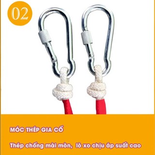 Dây Thừng Lõi Thép 8MM Chịu Lực Cao Thoát Hiểm | Dây Cứu Hộ Leo Núi Dây An Toàn Buộc Hàng 20 30 50M