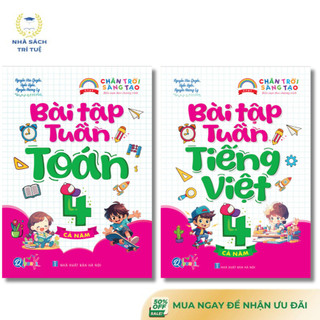 Sách - Bài Tập Tuần Toán Và Tiếng Việt Lớp 4 - Chân Trời Sáng Tạo