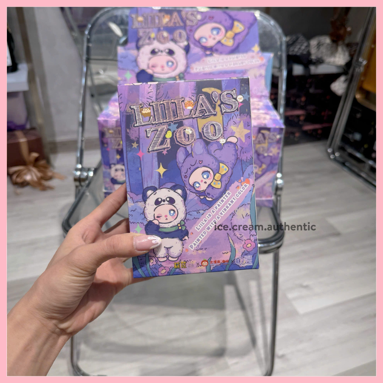 [Hỏa Tốc] Blindbox Lila V2 Lila's Zoo chính hãng có checkcard