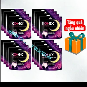 1 thùng 16 gói băng vệ sinh dạng quần Kotex Size ML/XL 2 chiếc/gói