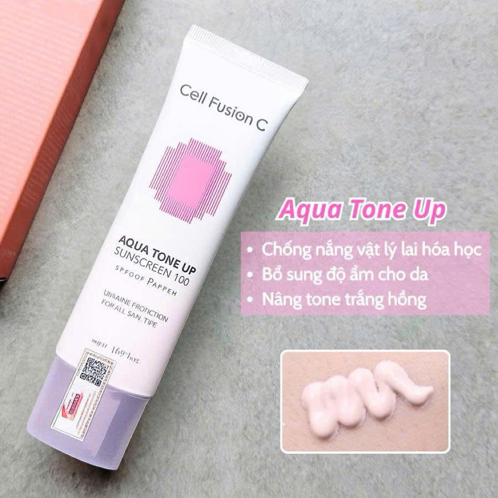Kem chống nắng Cell Fusion C Hồng