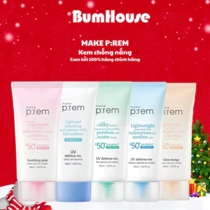 Kem Chống Nắng Nâng Tone Make P:rem UV defense me Make Prem 40ml/50ml