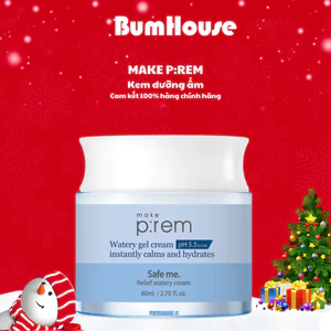 Kem Dưỡng Cấp Ẩm Make Prem Safe me Relief watery cream Make P:rem - 80ml