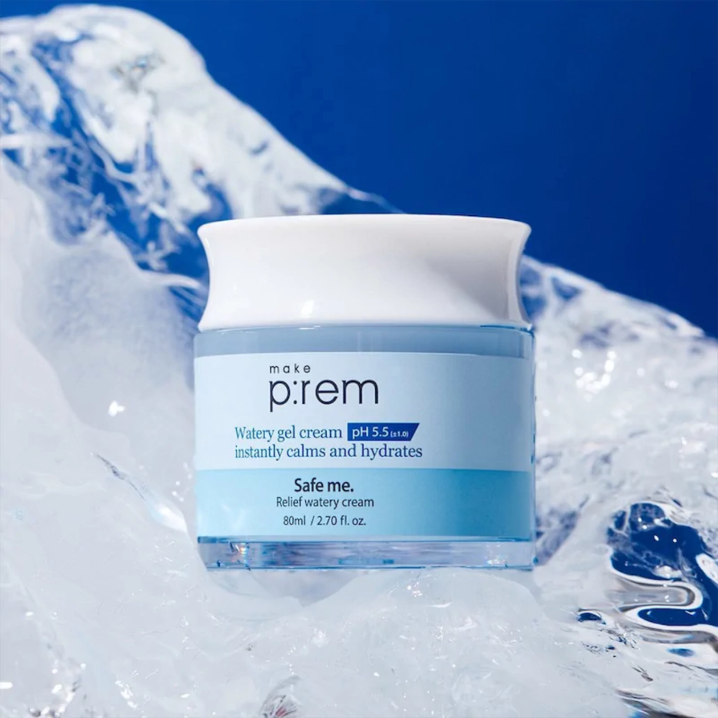 Kem Dưỡng Cấp Ẩm Make Prem Safe me Relief watery cream Make P:rem - 80ml