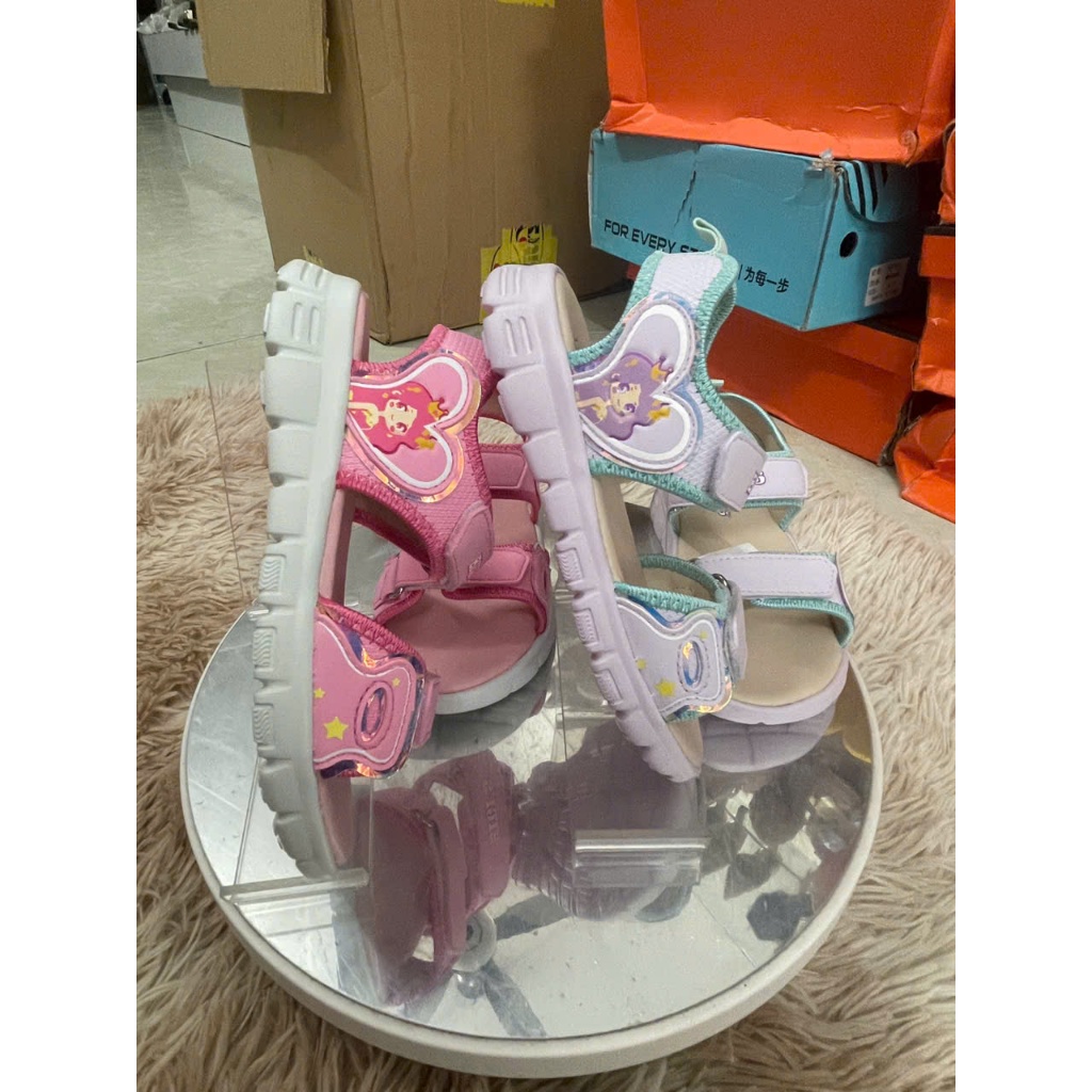 SANDAL BÉ GÁI  BEG006400 CÓ 2 MÀU HỒNG - TÍM