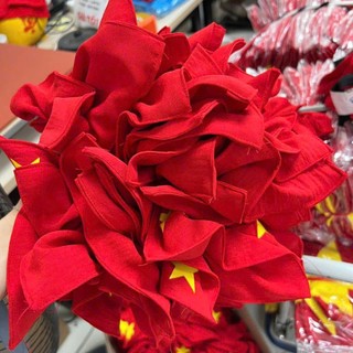 Scrunchies Dây Chun Buộc Tóc Cờ Đỏ Sao Vàng,Phụ Kiện Dây Tóc Chụp Hình,Diễu Hành,Sự Kiện Quốc Khánh 2/9 Yêu Nước { H }