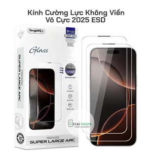 Kính cường lực Không viền FULL Màn Dành cho iphone 16 promax 15 pro max 14 pro max 13pro max