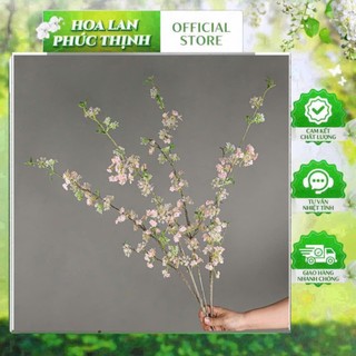 🌸 CÀNH TUYẾT MAI VIP – HOA VẢI LỤA CAO CẤP 🌸