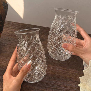 (Sz to hàng xịn) Ly thủy tinh chịu nhiệt hình quả dứa đựng sinh tố, nước ép dung tích 510ml