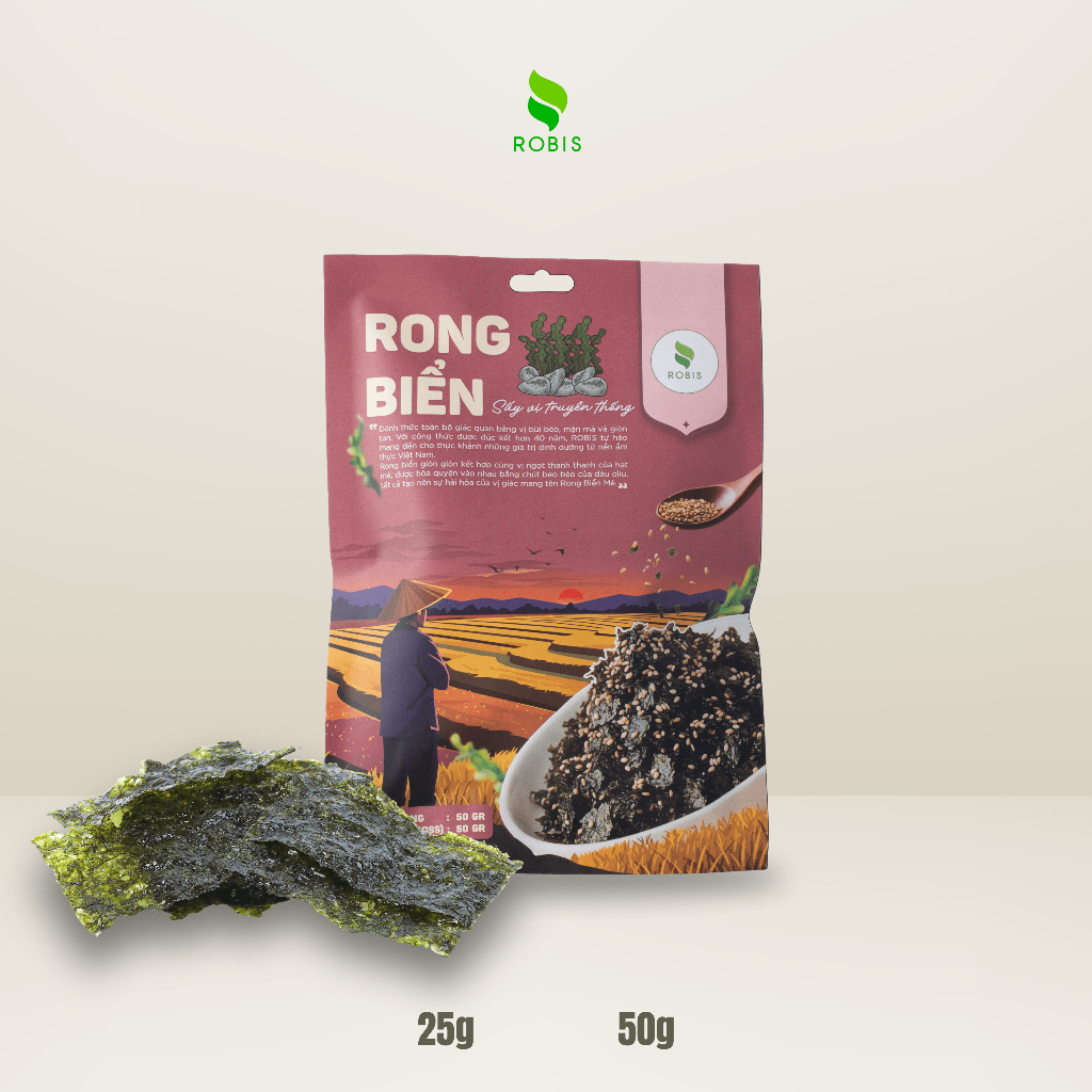Rong biển sấy VỊ TRUYỀN THỐNG - Gói 50gram | Shopee Việt Nam