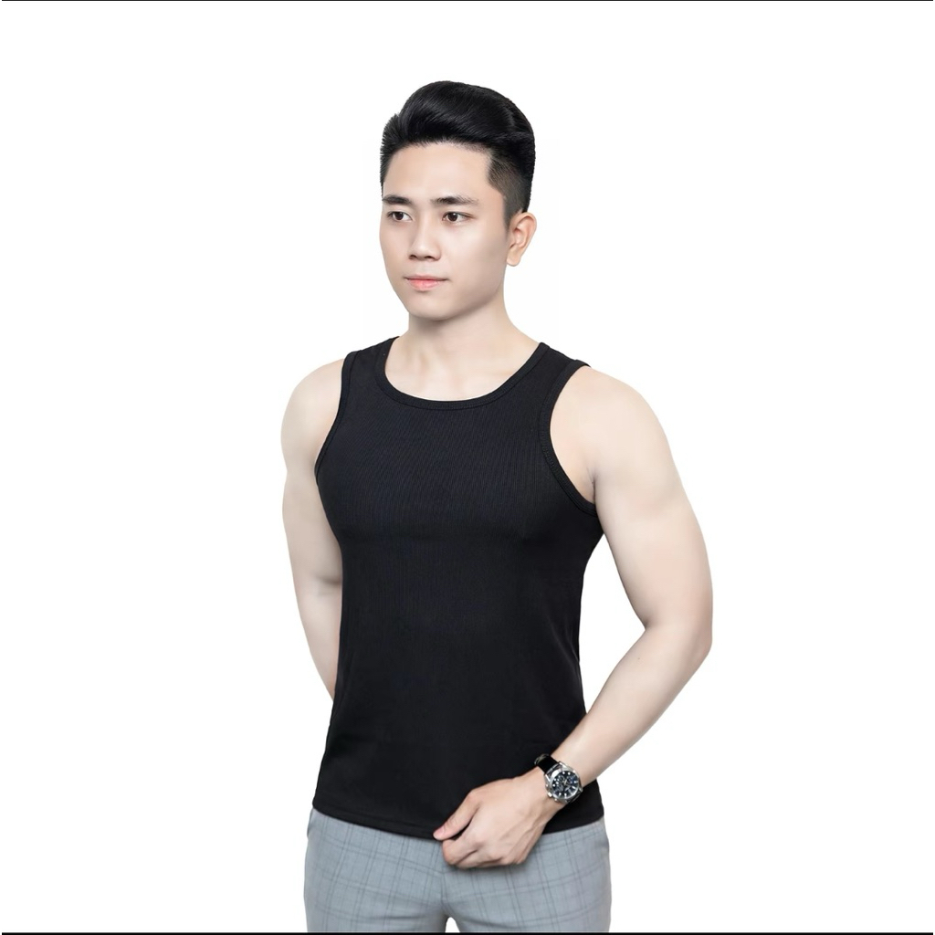 (Combo 2-3 Áo) ÁO 3 lỗ gân tăm thể thao Tanktop thoáng mát co giãn 4 chiều tôn dáng tôn body Menswear