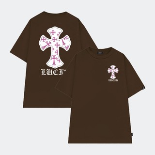 Áo Thun Local Brand Unisex LUCID THÁNH GIÁ Nam Nữ Tay Lỡ From Rộng Chất Cotton