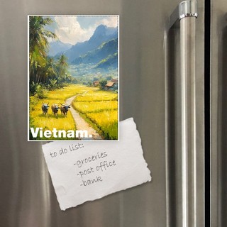 Nam Châm Hít Tủ Lạnh in hình du lịch Vietnam 21