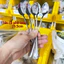 Set 5 Chiếc Thìa Sinh Tố Inox Muỗng Cà Phê Thép Không Rỉ 20 /23cm Cán Dài Chanh Đá