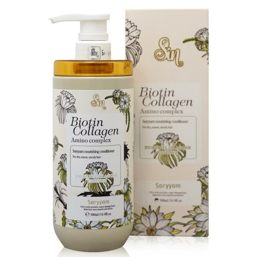 Dầu Xả Dưỡng Ẩm Siêu Mượt Phục hồi giảm gãy rụng tóc Keratin Collagen Biotin Repair Conditioner chính hãng