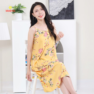 [XẢ KHO GIÁ SỐC] Váy đầm ngủ hai dây nữ mặc nhà vải Viscose tự nhiên thoáng mát mã MEV0572
