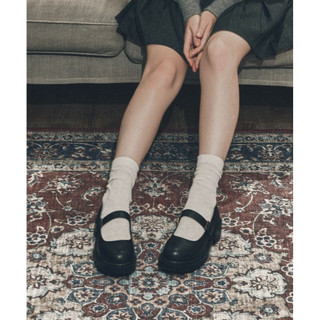 Có Sẵn - Giày búp bê nữ Round Toe Chunky Mary Jane Rudy Fullbox Chính Hãng 🇰🇷 Awww