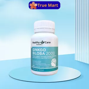 Viên uống bổ não úc Healthy Care Ginkgo Biloba hộp 100 viên