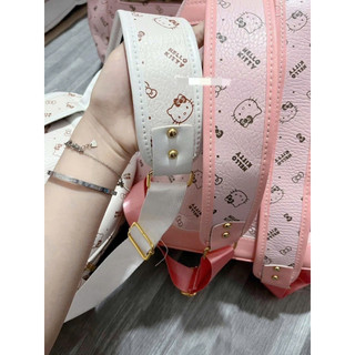 LS 2521 BALO Kitty NGHIÊNG Quai to (Mã 2) QUAI TO ĐỆM MÚT SIZE 40 ĐỰNG SÁCH VỞ CHO HỌC SINH, SINH VIÊN HÀNG CAO CẤP: