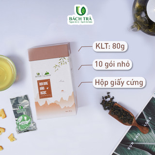 Trà Ô Long Bảo Ngọc Bách Trà | Trà Cao Cấp 1 Tôm 2 Lá Non | Thơm Lâu, Giảm Stress, Thư Giãn | Quà tặng Cá Nhân | Hộp 80g