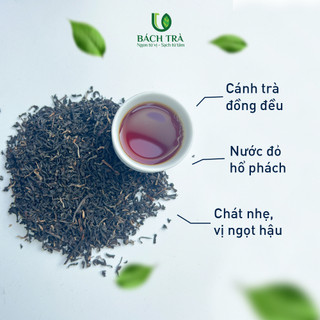 [TẶNG BÌNH] Hồng Trà Shan Tuyết Hảo Hạng Bách Trà | Trà Đen Đậm Vị Truyền Thống, Hậu Ngọt | Gói 100g