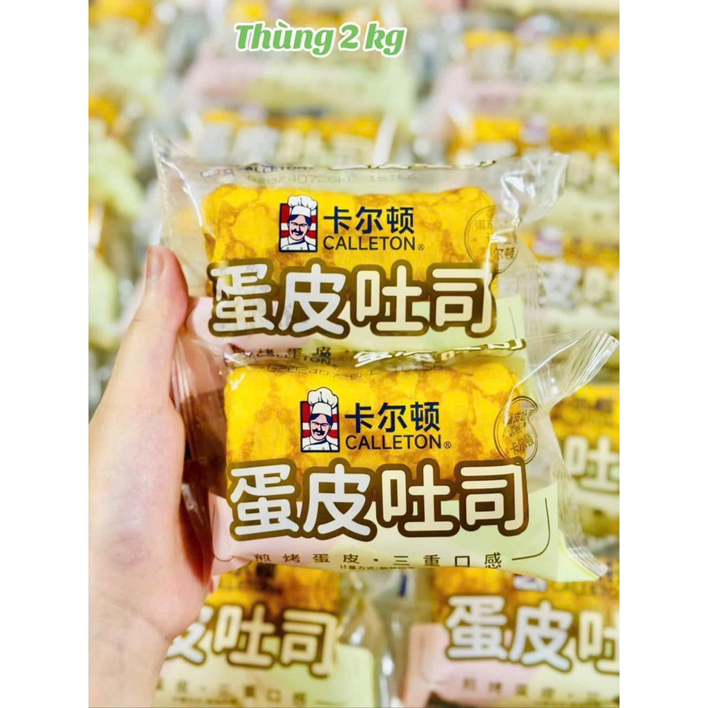 Bánh da trứng cuộn ông đầu bếp