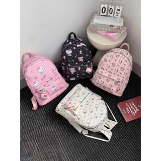 [Tặng Móc Gấu Treo] LS 2522 BALO MÈO KITTY VẢI BẢN 4 MÀU QUAI TO ĐỆM MÚT SIZE 40 ĐỰNG SÁCH VỞ CHO HỌC SINH, SINH VIÊN: