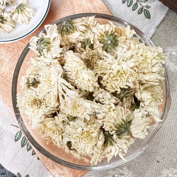 Trà Hoa Cúc Trắng Sấy Khô (Bạch Cúc Sấy Khô - Hoa Cúc Sấy Khô - Cúc Bạch - White Chrysanthemum Tea) Túi 500Gram
