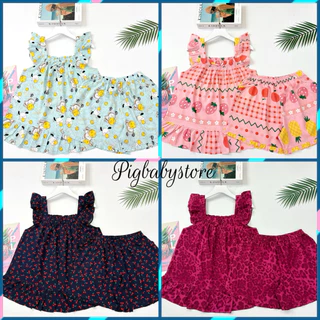 Đồ Bộ Lanh Nữ, Đồ Tole Nữ Mặc Nhà Ngủ Dây Bản Cánh Tiên 40-75kg Có Bigsize - Pigbabystore