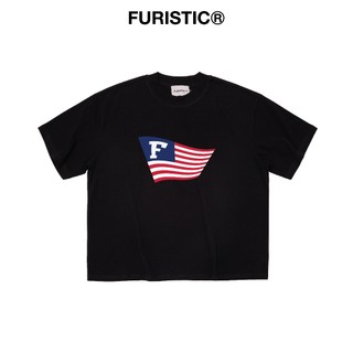 Áo Thun Tay Ngắn Form Boxy US FLAG / FURISTIC® US FLAG BOXY TSHIRT