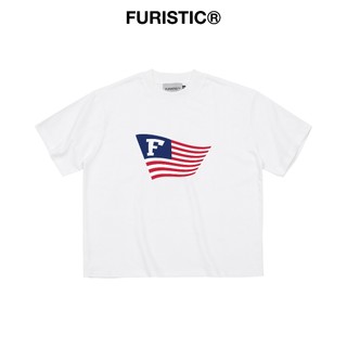 Áo Thun Tay Ngắn Form Boxy US FLAG / FURISTIC® US FLAG BOXY TSHIRT