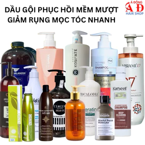 Dầu Gội Phục Hồi Suôn Mượt Giảm Rụng Mọc Móc Nhanh Biotin Collagen Keratin Hair Shampoo