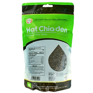 Hạt chia đen hữu cơ 100% organic túi 500g chính hãng