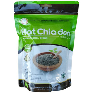 Hạt chia đen hữu cơ 100% organic túi 500g chính hãng
