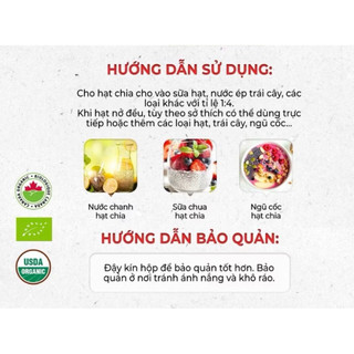 Hạt chia đen hữu cơ 100% organic túi 500g chính hãng