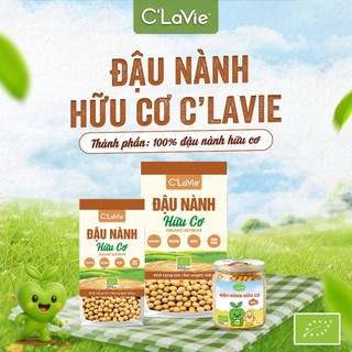 Đậu nành hữu cơ C'Lavie thuần chủng, không biến đổi gen