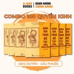 Sách Gieo Duyên - Combo 100 Quyển Kinh Địa Tạng Bổn Nguyện Trọn Bộ Bìa Mềm - Chữ In Rõ Nét Giấy Dày Đẹp - Anan Books — ảnh 1