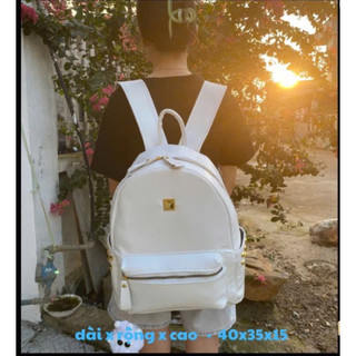[LS 2523] BALO TRƠN DÀY HÀNG ĐẸP GIÁ RẺ QUAI TO ĐỆM MÚT SIZE 40 ĐỰNG SÁCH VỞ