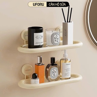 Kệ Đựng Mỹ Phẩm Đồ Dùng Phòng Tắm UFORU Dạng Cốc Hút Chân Không Dán Tường - UFM690