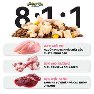 Hạt cho mèo DONGPET ( 1kg chiết - 2,5kg ) bổ sung sữa dê, mix 3 - 5 topping, mèo kén ăn, Kèm Quà