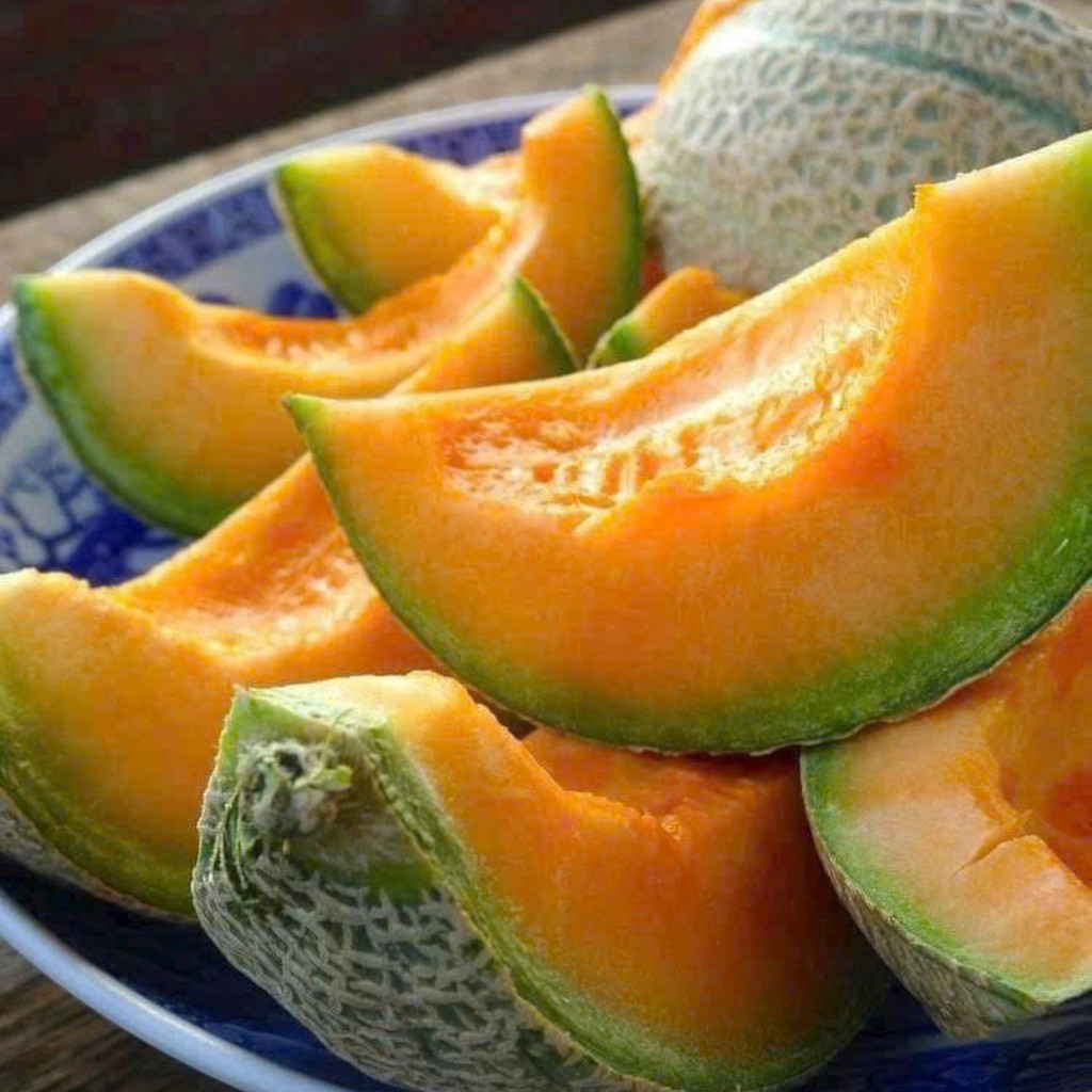 Hạt Giống Dưa Lưới Ruột Cam Siêu Ngọt( quả tròn) | Vỏ Lưới Đẹp, Thơm Ngon, Dễ Trồng