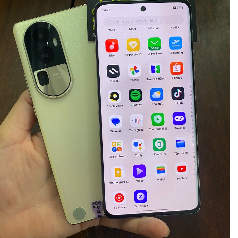 Điện thoại OPPO Reno 10 5G Ram 12GB/256GB CÓ NFC
