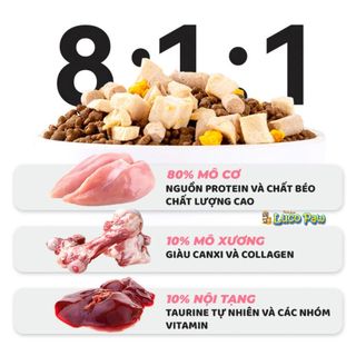 Thức ăn cho mèo Dongpet ( 1kg - 2,5kg ) hạt khô mix thịt sấy kết hợp sữa dê ( Luco Paw Petshop )