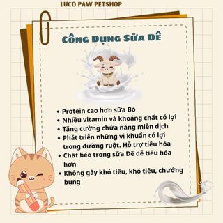 Thức ăn cho mèo Dongpet ( 1kg - 2,5kg ) hạt khô mix thịt sấy kết hợp sữa dê ( Luco Paw Petshop )