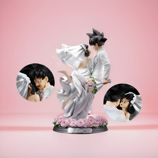 Figure Songoku & Chichi Kết Hôn Dragon Ball 31cm - Mô Hình Hạnh Phúc - Quà Tặng Cưới - Hà Nội