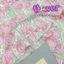 Bộ tole tay ngắn quần dài bé gái 1 nơ thiết kế viền tay áo xinh xắn 10-42kg - Đồ bộ tole Flower