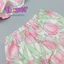 Bộ tole tay ngắn quần dài bé gái 1 nơ thiết kế viền tay áo xinh xắn 10-42kg - Đồ bộ tole Flower