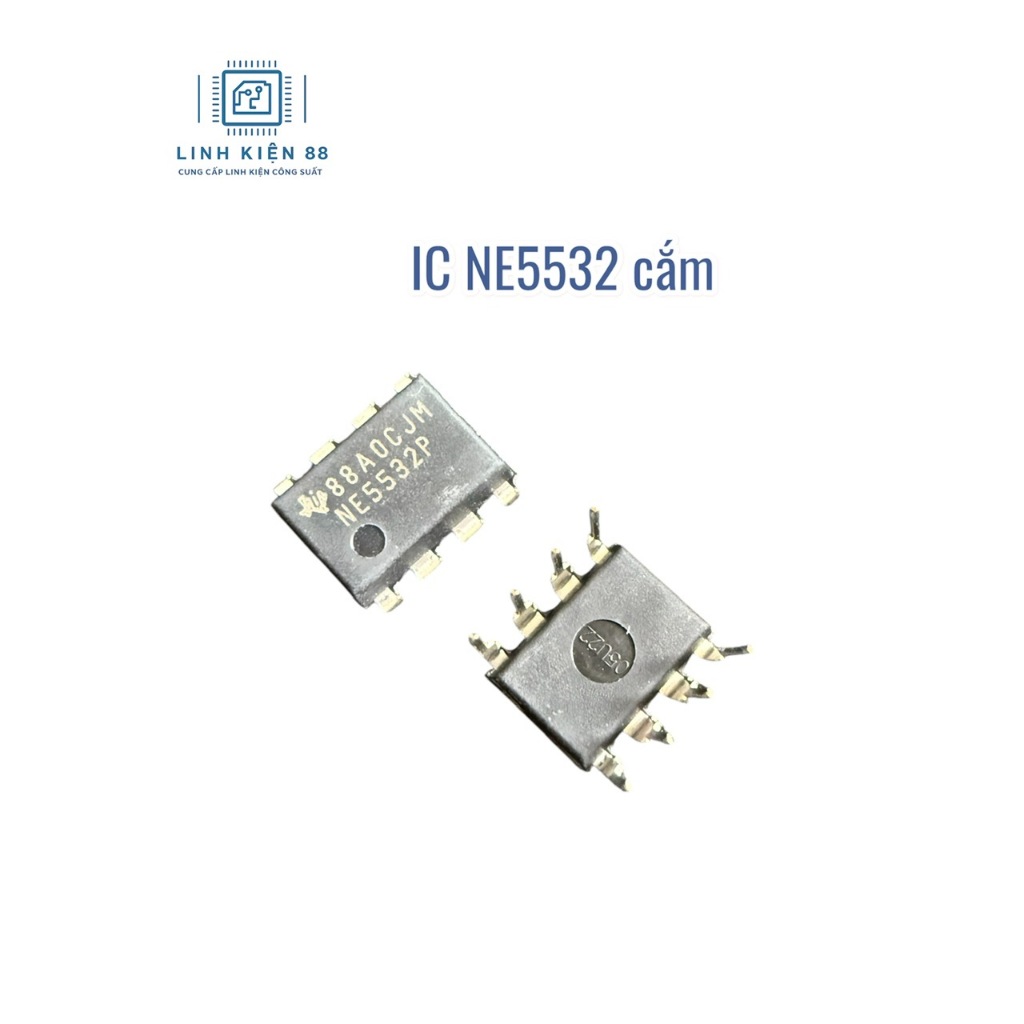 5,10pcs OPAMP NE5532P NE5532 5532 Dip-8 cắm chính hãng TI | Shopee Việt Nam