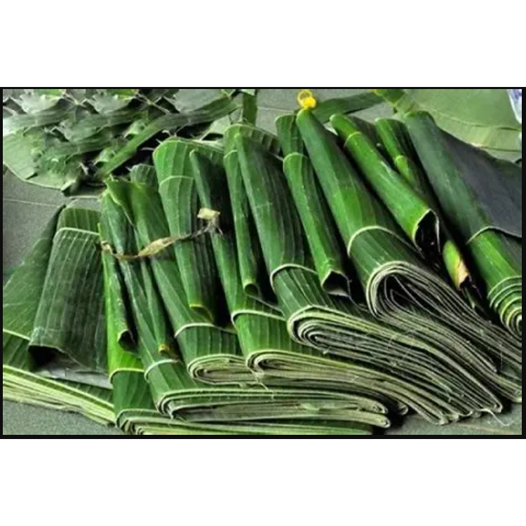 Lá chuối tươi gói bánh tiện dụng, khối lượng 1kg